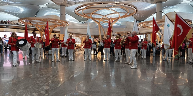 İstanbul Havalimanı’nda 19 Mayıs Coşkuyla Kutlandı